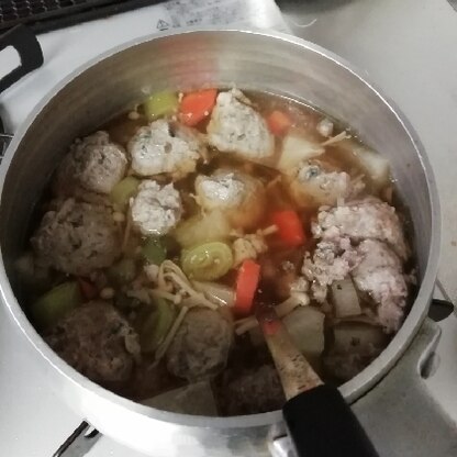 つみれだと子供も魚が食べやすいようで沢山食べてくれました。美味しく出来ました♪